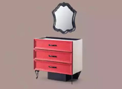 Classic s Sideboard Chest of drawers Wardrobe Chests of drawers Bedroom Red Wood